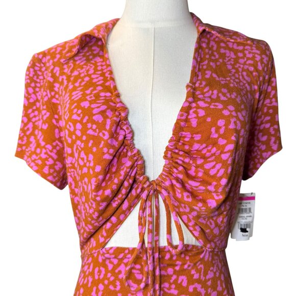 Free People Women's Marsaille cutout Mini Dress. SZ:M NWT - Picture 7 of 13